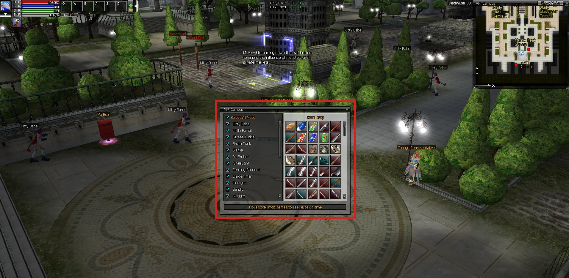Preview Item mob drop