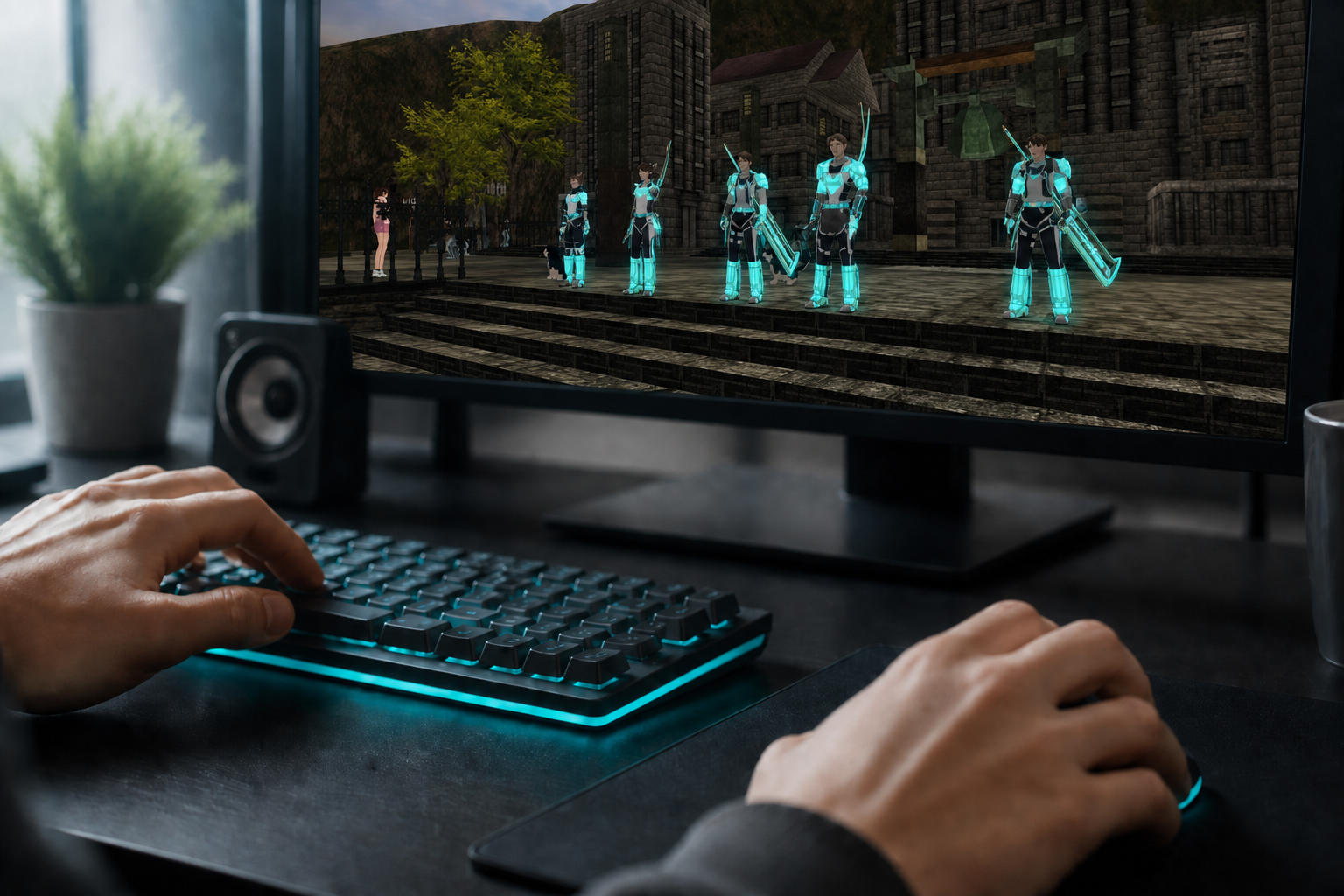 Ran Online on a gaming PC